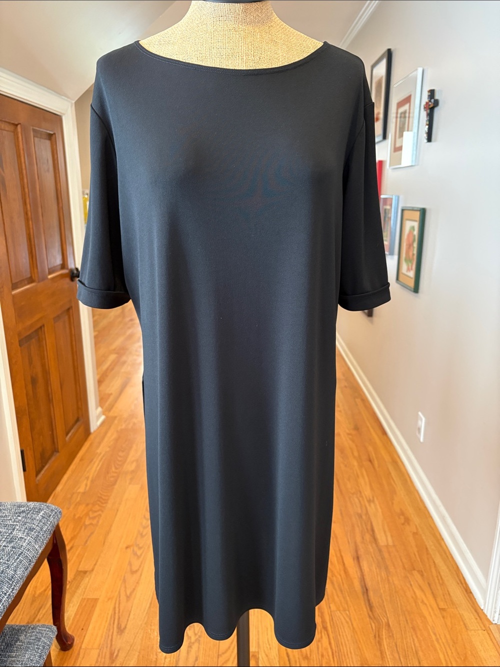 Classic Black Shift Tunic